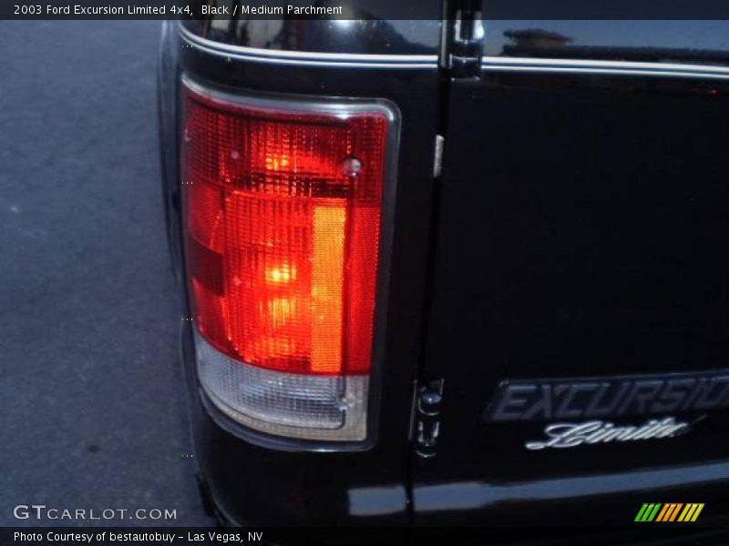 Black / Medium Parchment 2003 Ford Excursion Limited 4x4