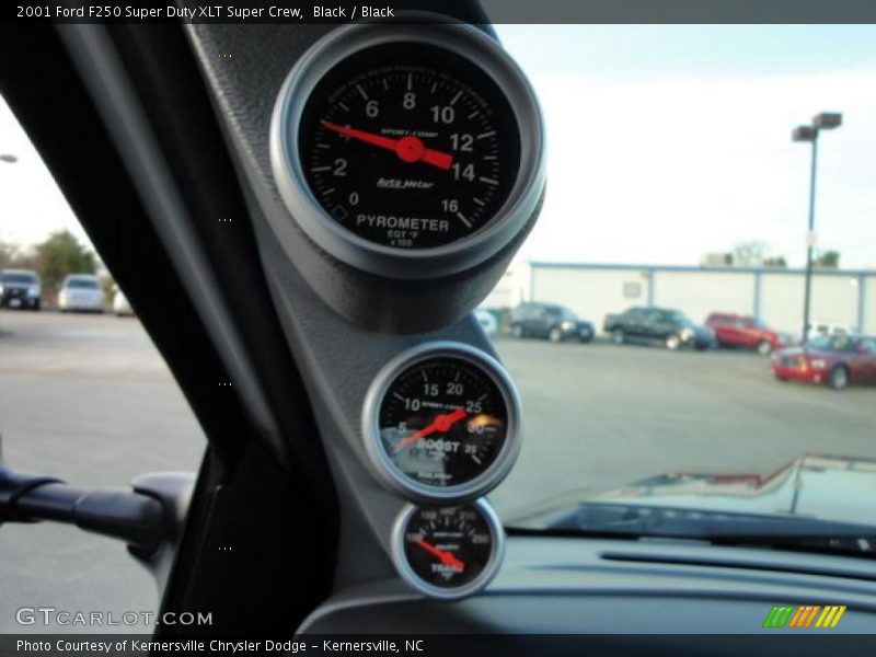 Black / Black 2001 Ford F250 Super Duty XLT Super Crew
