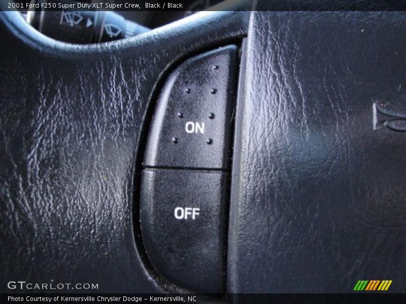 Black / Black 2001 Ford F250 Super Duty XLT Super Crew