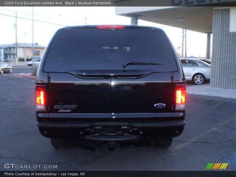 Black / Medium Parchment 2003 Ford Excursion Limited 4x4