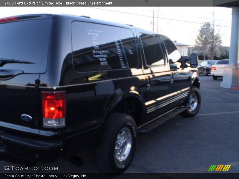 Black / Medium Parchment 2003 Ford Excursion Limited 4x4