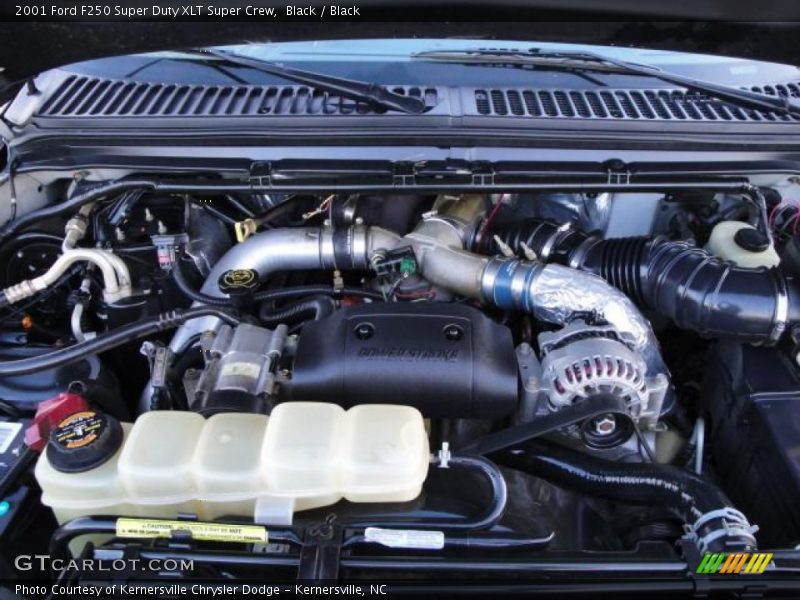 Black / Black 2001 Ford F250 Super Duty XLT Super Crew