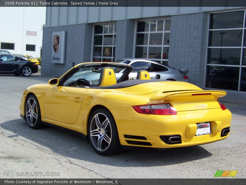  2008 911 Turbo Cabriolet Speed Yellow