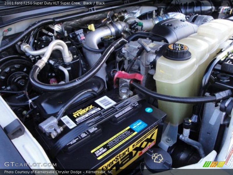 Black / Black 2001 Ford F250 Super Duty XLT Super Crew