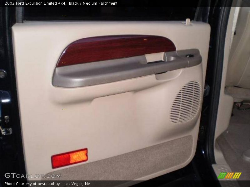 Black / Medium Parchment 2003 Ford Excursion Limited 4x4