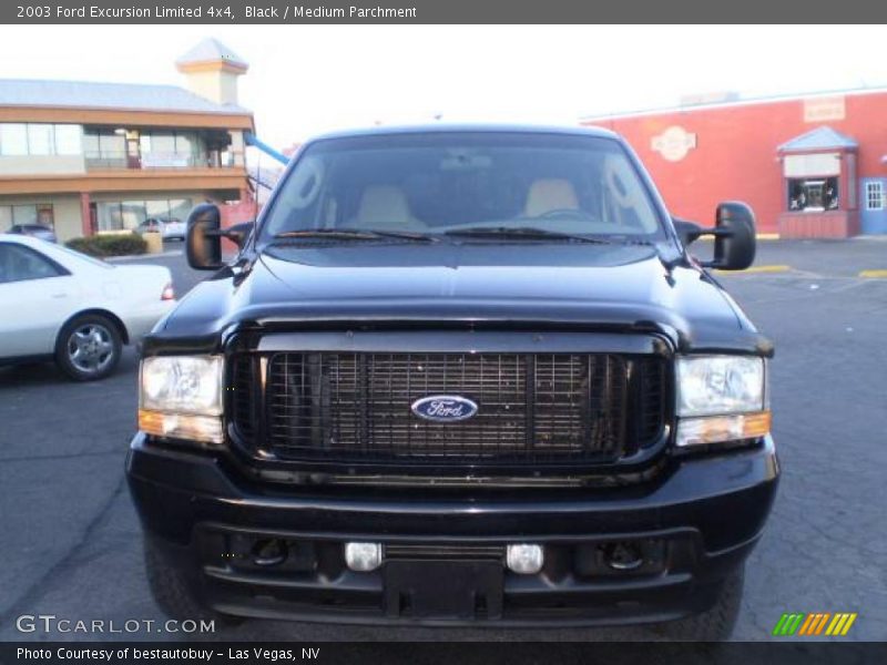 Black / Medium Parchment 2003 Ford Excursion Limited 4x4