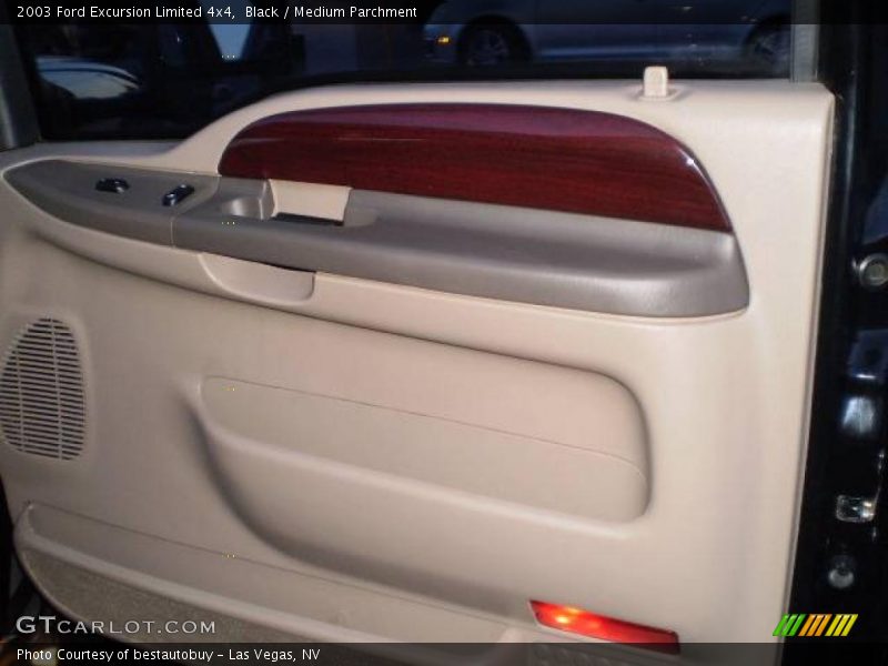 Black / Medium Parchment 2003 Ford Excursion Limited 4x4