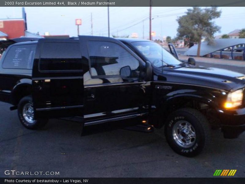 Black / Medium Parchment 2003 Ford Excursion Limited 4x4