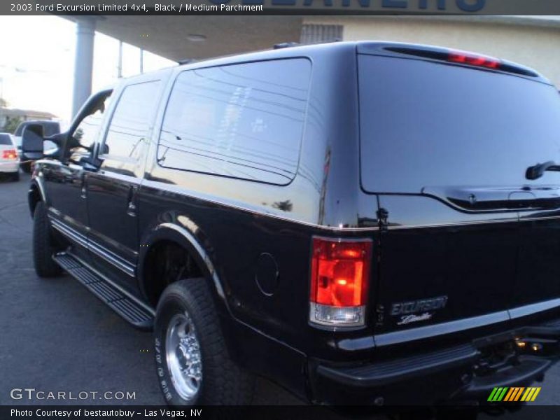 Black / Medium Parchment 2003 Ford Excursion Limited 4x4