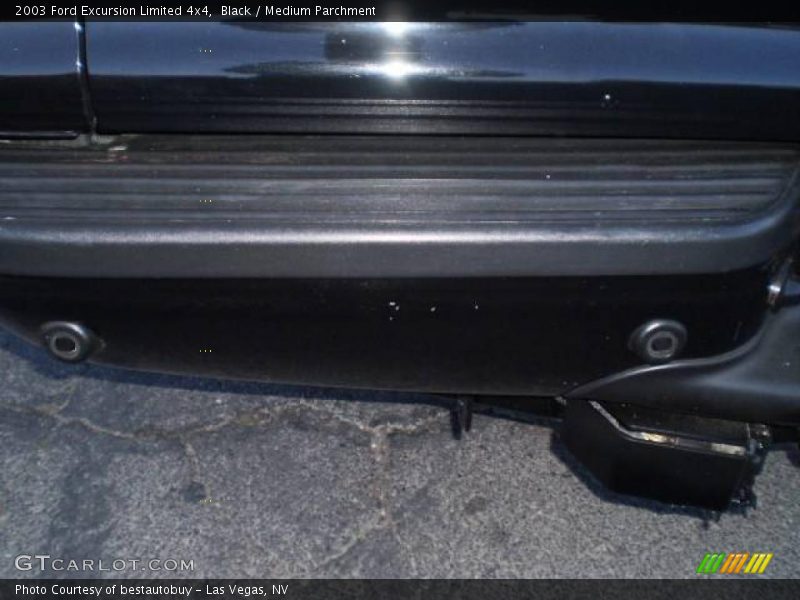 Black / Medium Parchment 2003 Ford Excursion Limited 4x4