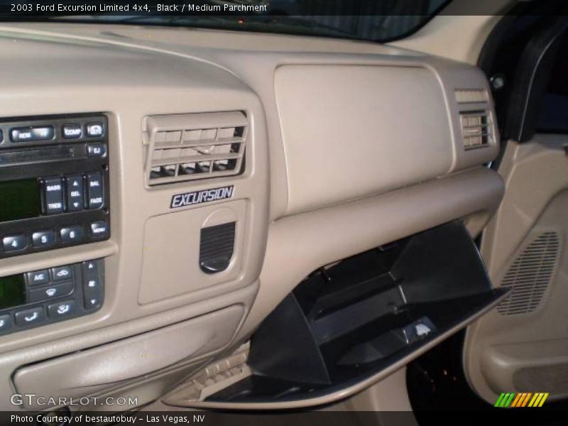 Black / Medium Parchment 2003 Ford Excursion Limited 4x4