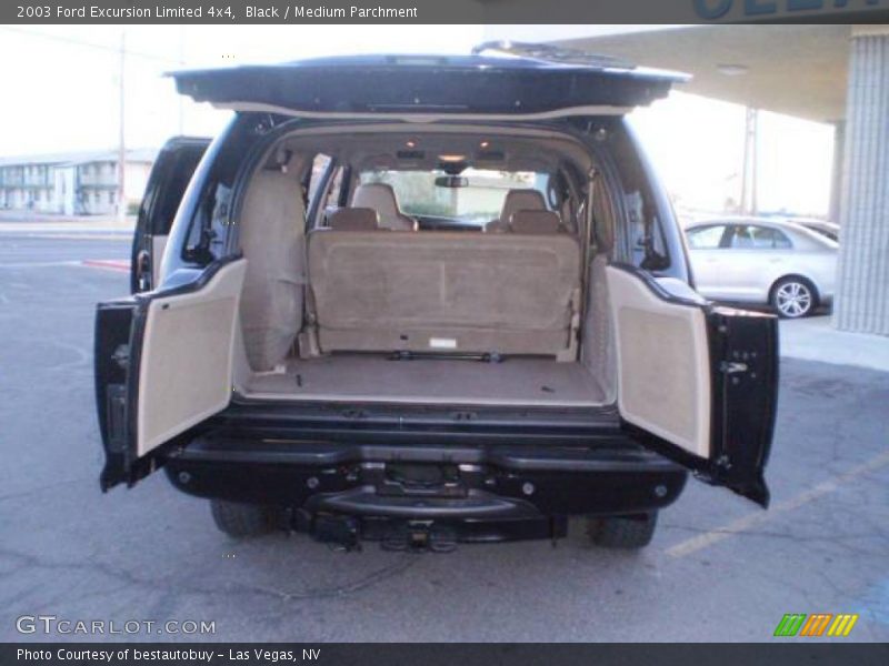 Black / Medium Parchment 2003 Ford Excursion Limited 4x4