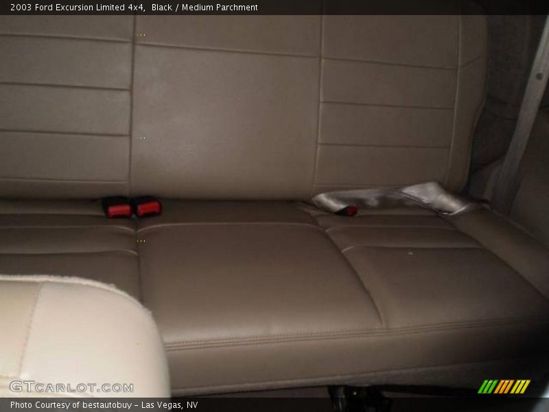 Black / Medium Parchment 2003 Ford Excursion Limited 4x4