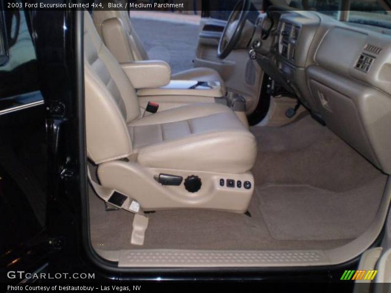 Black / Medium Parchment 2003 Ford Excursion Limited 4x4