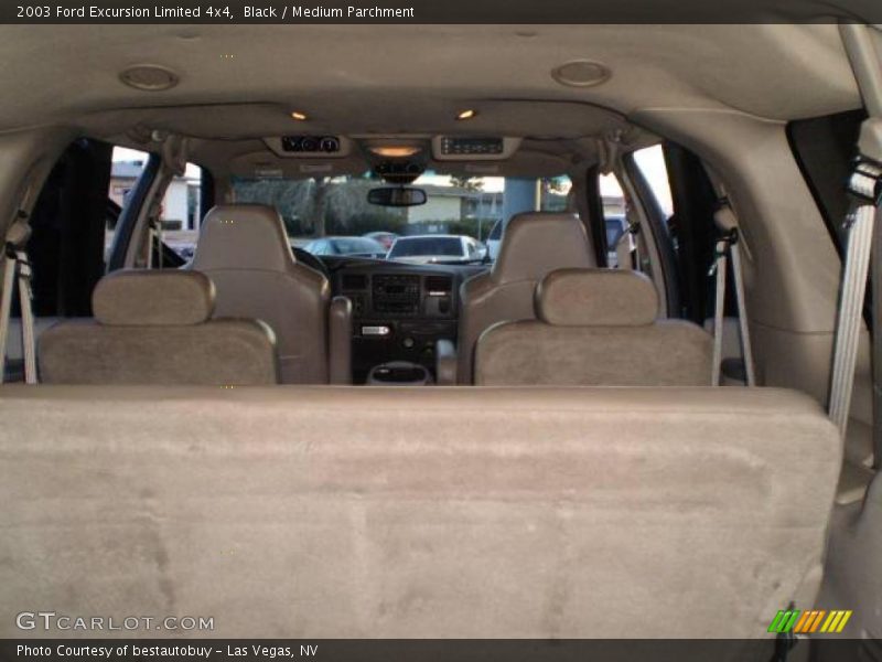 Black / Medium Parchment 2003 Ford Excursion Limited 4x4