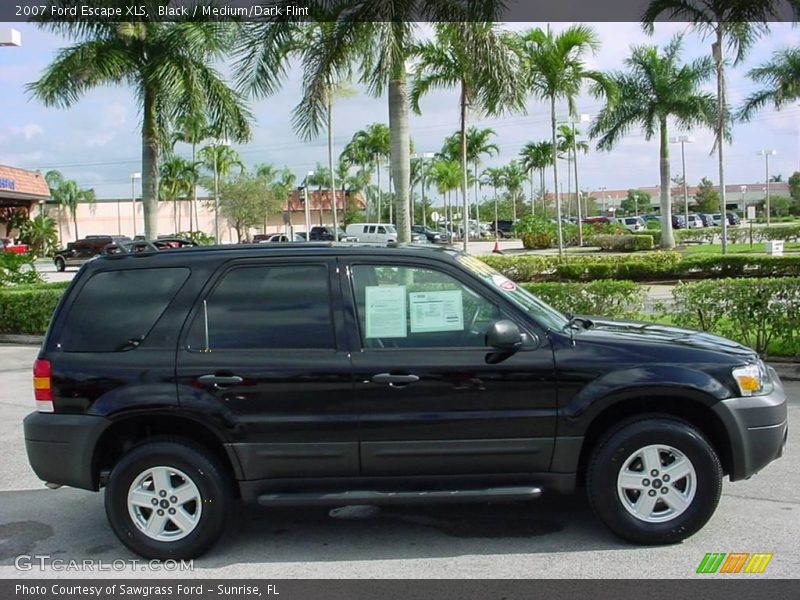Black / Medium/Dark Flint 2007 Ford Escape XLS