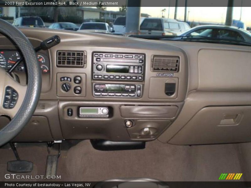Black / Medium Parchment 2003 Ford Excursion Limited 4x4