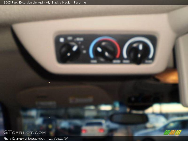 Black / Medium Parchment 2003 Ford Excursion Limited 4x4