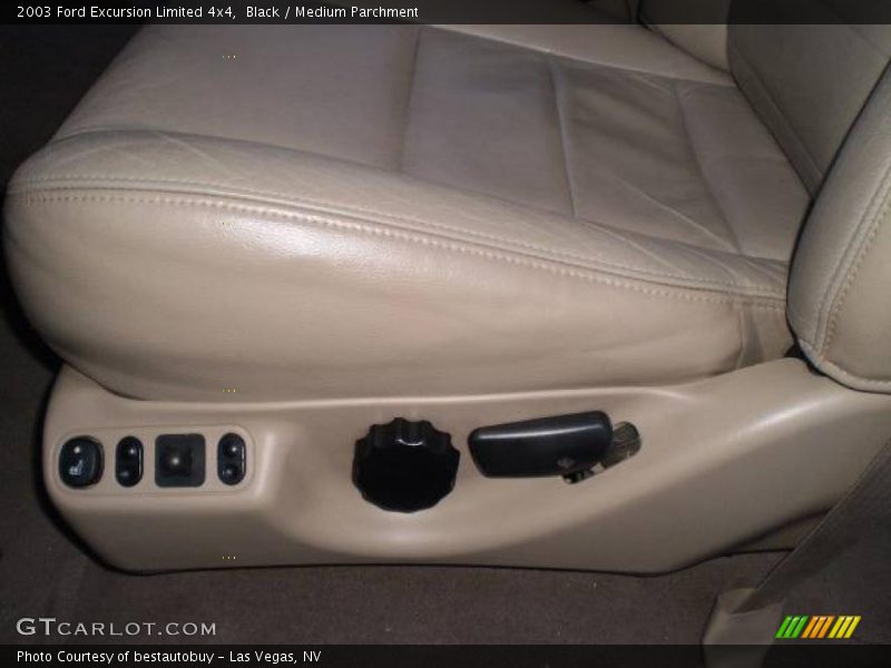 Black / Medium Parchment 2003 Ford Excursion Limited 4x4