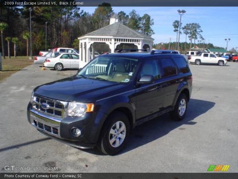 Black / Camel 2009 Ford Escape Limited V6