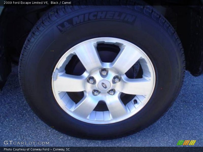 Black / Camel 2009 Ford Escape Limited V6