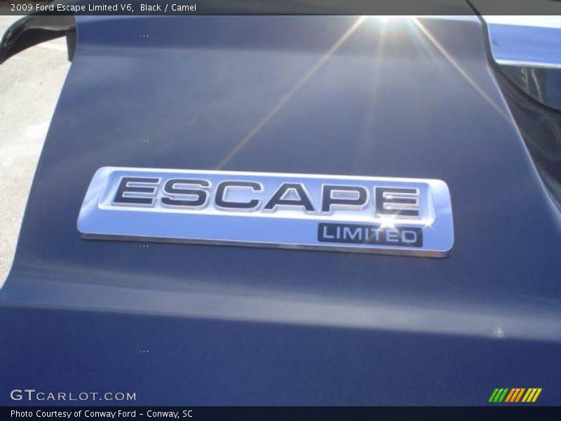Black / Camel 2009 Ford Escape Limited V6