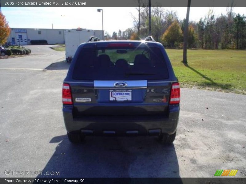 Black / Camel 2009 Ford Escape Limited V6