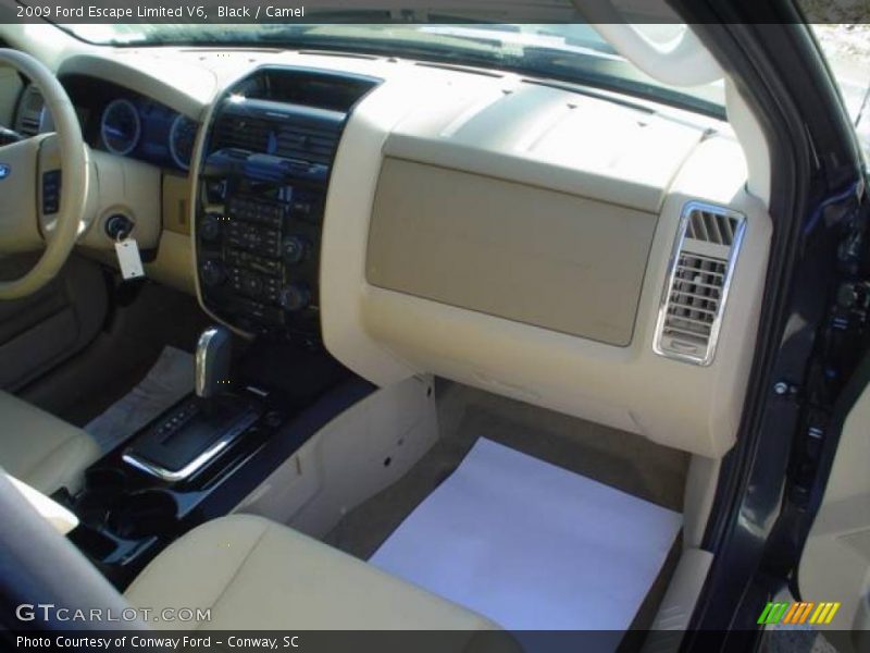 Black / Camel 2009 Ford Escape Limited V6
