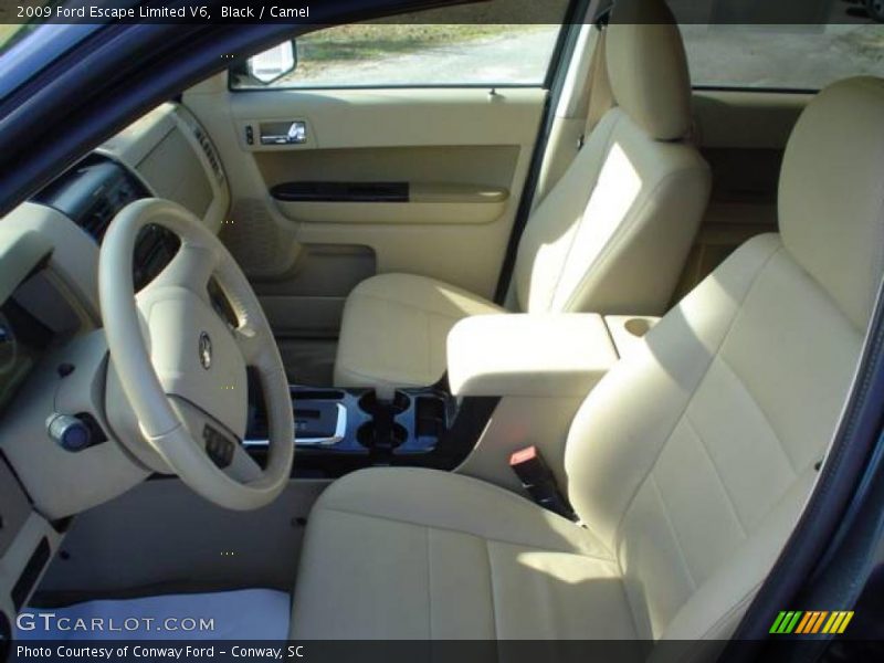 Black / Camel 2009 Ford Escape Limited V6