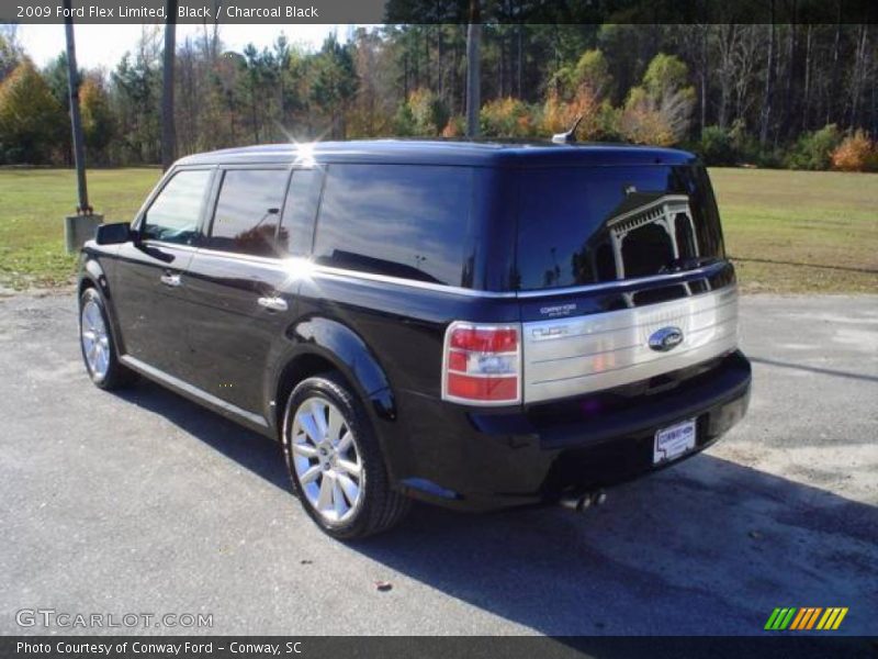 Black / Charcoal Black 2009 Ford Flex Limited