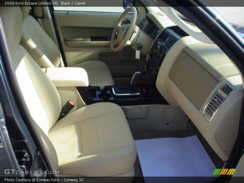 Black / Camel 2009 Ford Escape Limited V6
