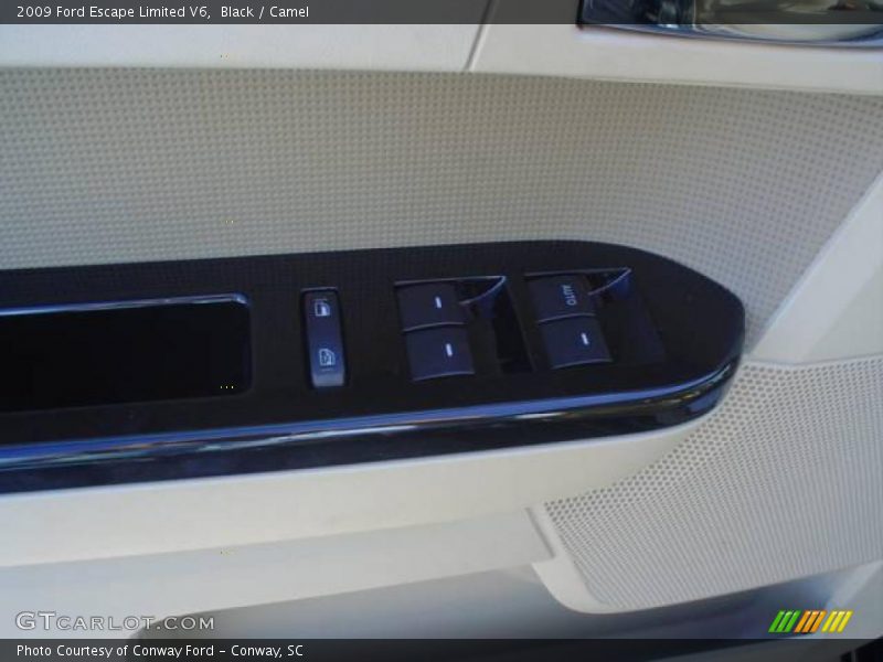 Black / Camel 2009 Ford Escape Limited V6