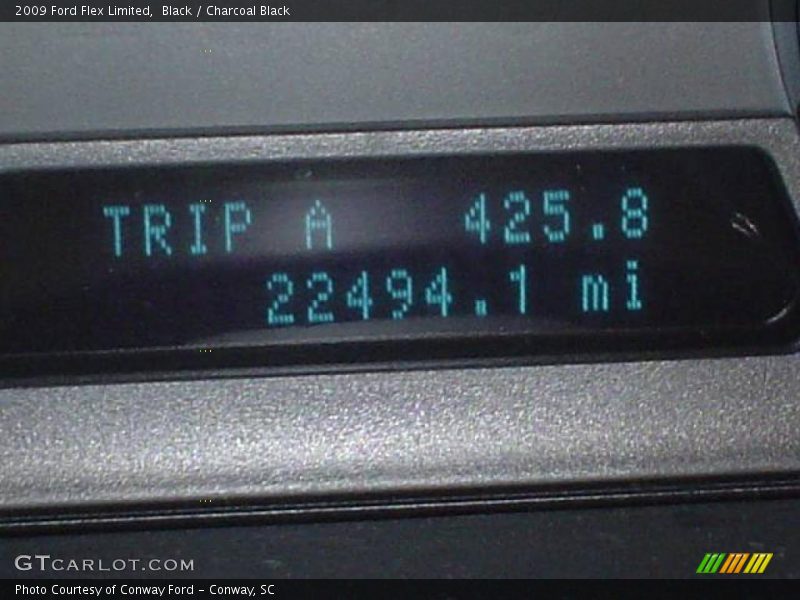 Black / Charcoal Black 2009 Ford Flex Limited