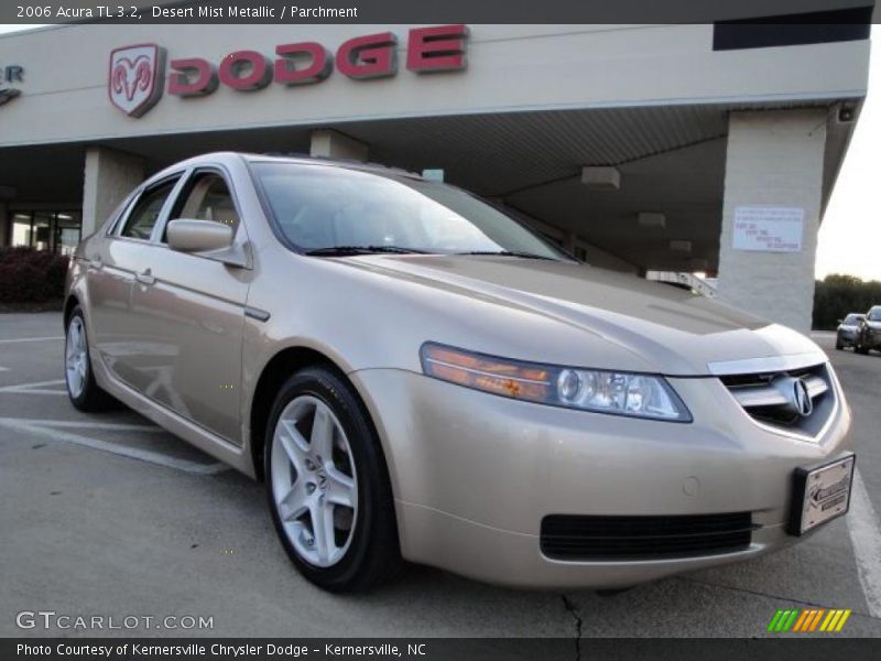 Desert Mist Metallic / Parchment 2006 Acura TL 3.2