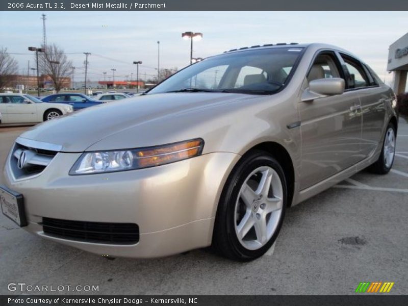 Desert Mist Metallic / Parchment 2006 Acura TL 3.2