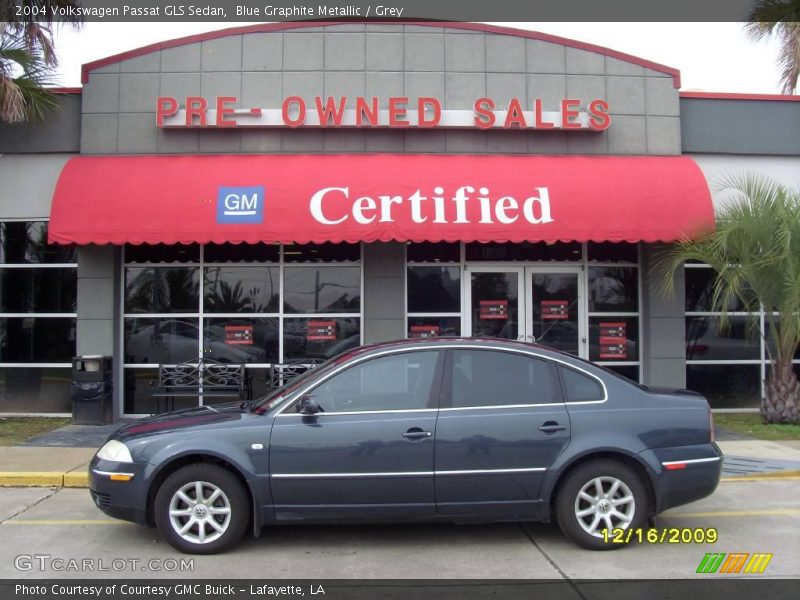 Blue Graphite Metallic / Grey 2004 Volkswagen Passat GLS Sedan
