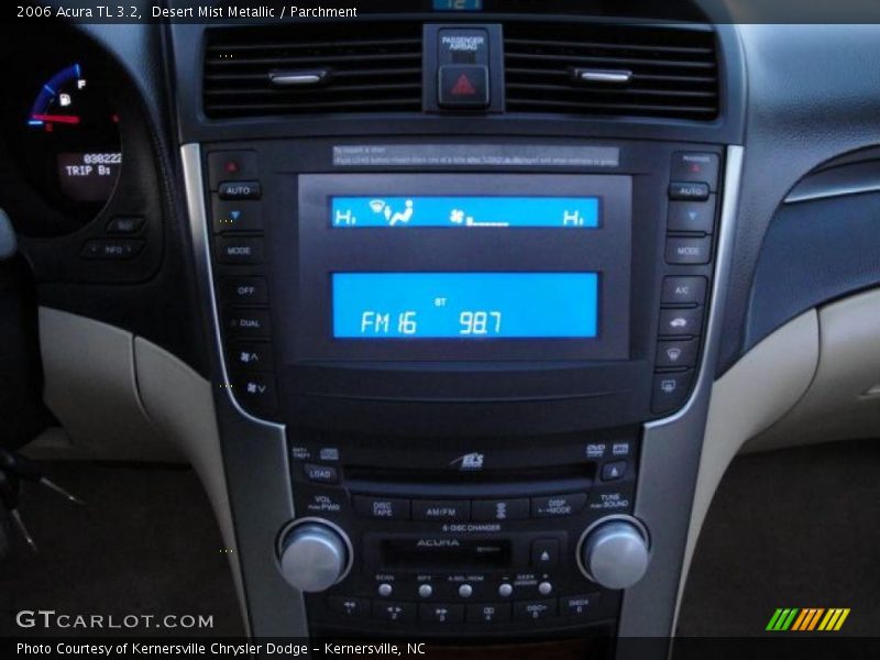 Desert Mist Metallic / Parchment 2006 Acura TL 3.2