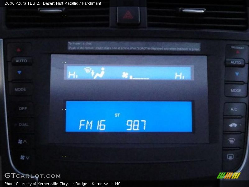 Desert Mist Metallic / Parchment 2006 Acura TL 3.2