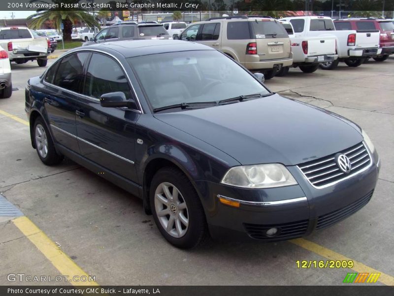 Blue Graphite Metallic / Grey 2004 Volkswagen Passat GLS Sedan