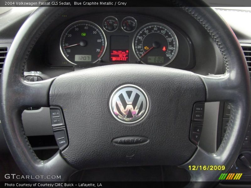 Blue Graphite Metallic / Grey 2004 Volkswagen Passat GLS Sedan