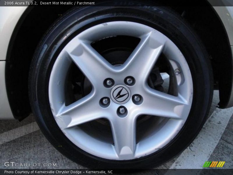 Desert Mist Metallic / Parchment 2006 Acura TL 3.2