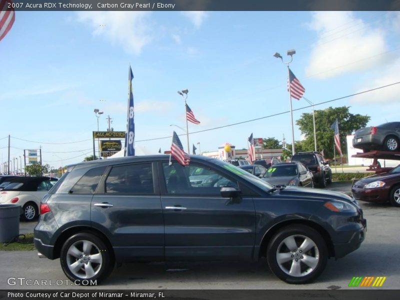 Carbon Gray Pearl / Ebony 2007 Acura RDX Technology