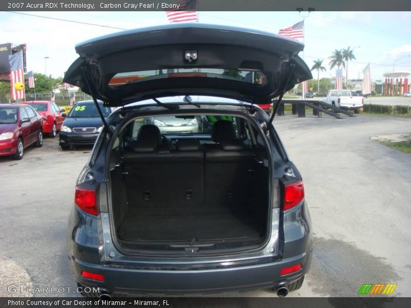 Carbon Gray Pearl / Ebony 2007 Acura RDX Technology
