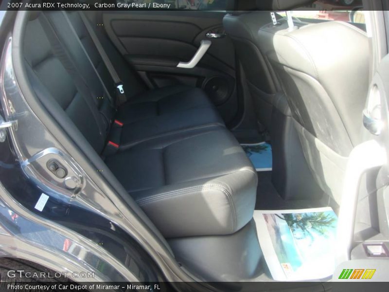 Carbon Gray Pearl / Ebony 2007 Acura RDX Technology