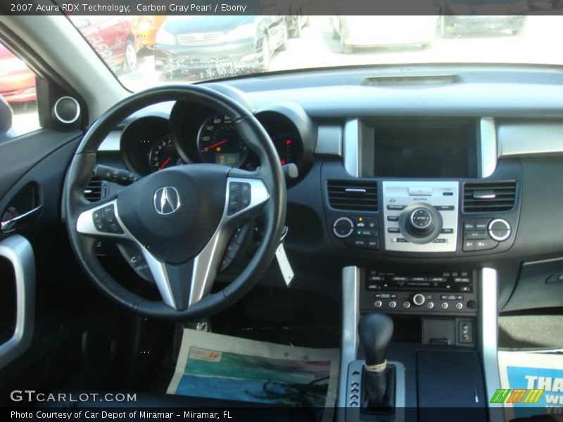 Carbon Gray Pearl / Ebony 2007 Acura RDX Technology