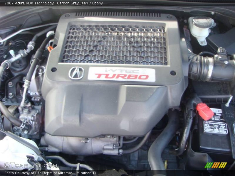 Carbon Gray Pearl / Ebony 2007 Acura RDX Technology