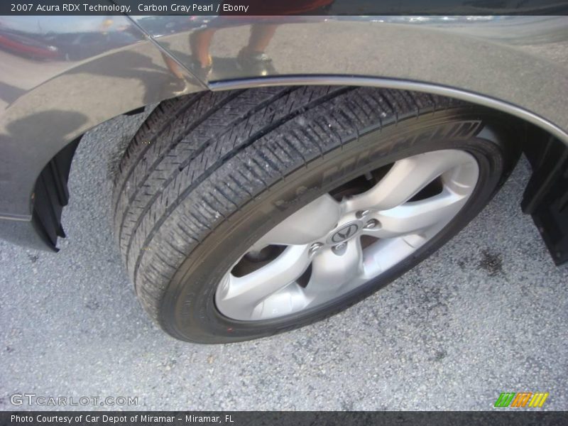 Carbon Gray Pearl / Ebony 2007 Acura RDX Technology