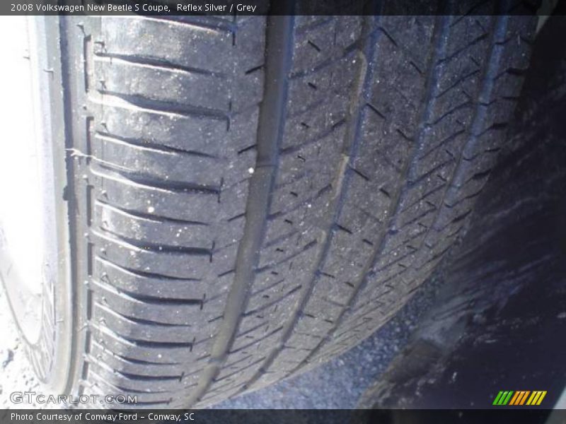 Reflex Silver / Grey 2008 Volkswagen New Beetle S Coupe