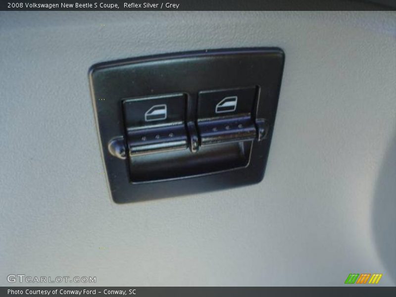 Reflex Silver / Grey 2008 Volkswagen New Beetle S Coupe