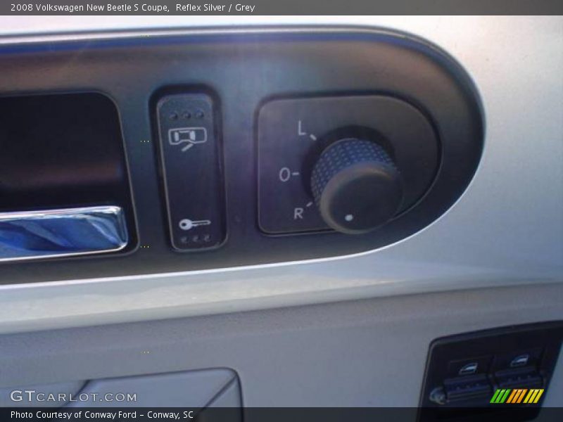 Reflex Silver / Grey 2008 Volkswagen New Beetle S Coupe
